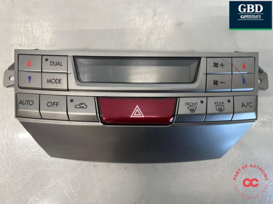 Varmeapparat betjening til Subaru Legacy 2009-2015 (72311AJ030|)