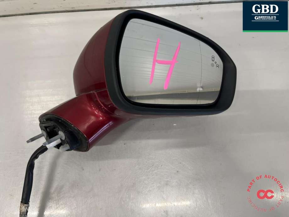 Speil høyre til Ford Mondeo 2014-2019 (Type V, Fase 1)  (2121172|2476033|DS73-17E714-NCXWAA)