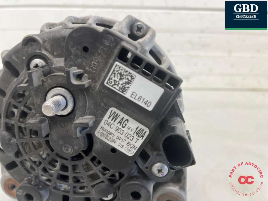 Dynamo til Audi Q2 2016-->> (04E 903 015 P|04C 903 023 T|04C 903 023 TX |04E 903 015 PX)