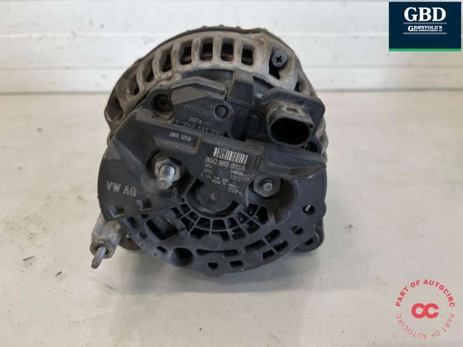 Dynamo til VW Golf VI 2008-2012  (03C 903 024 J|03C 903 023 A|03C 903 023 AX)