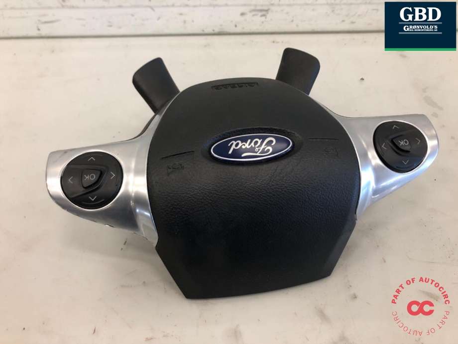 Airbag ratt til Ford Focus 2011-2014 (Type III, Fase 1)  (1723012|AM51-R042B85-CD3ZHE|)