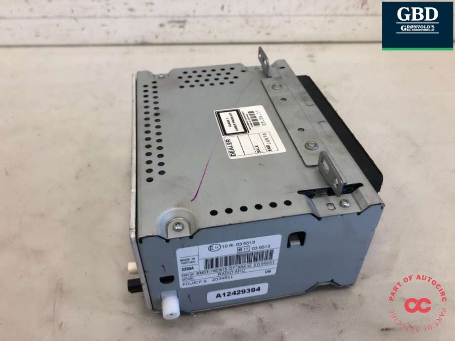 Bilstereo til Ford Focus 2011-2014 (Type III, Fase 1)  (2277319|BM5T-18C815-GP|)