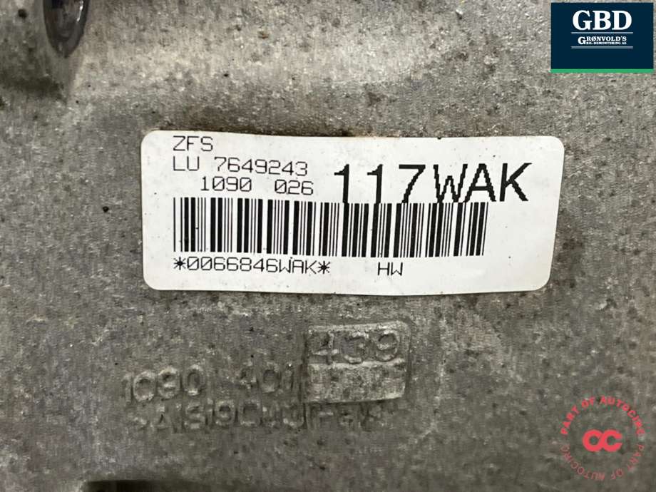 Girkasse automat til BMW X1 2009-2015 (E84) (E84) (24 00 8 609 951|GA8HP45X|)