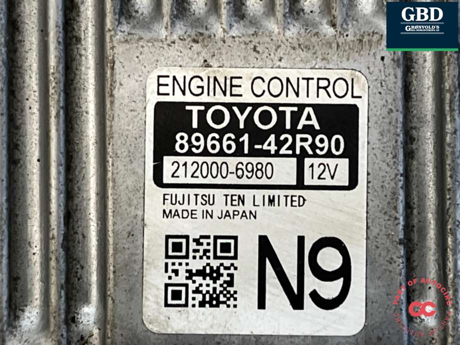 Styreenhet motor til Toyota RAV4 2013-2015 (Type IV, Fase 1)  (8966142R90|)