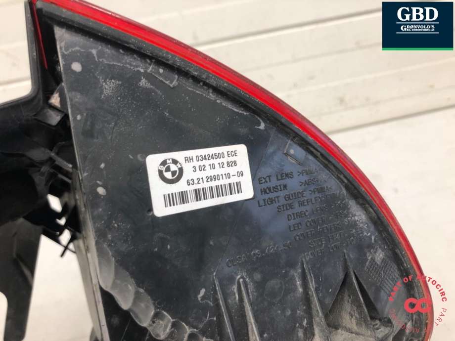 Baklykt høyre ytre til BMW X1 2009-2015 (E84) (E84) (63 21 2 990 110|)