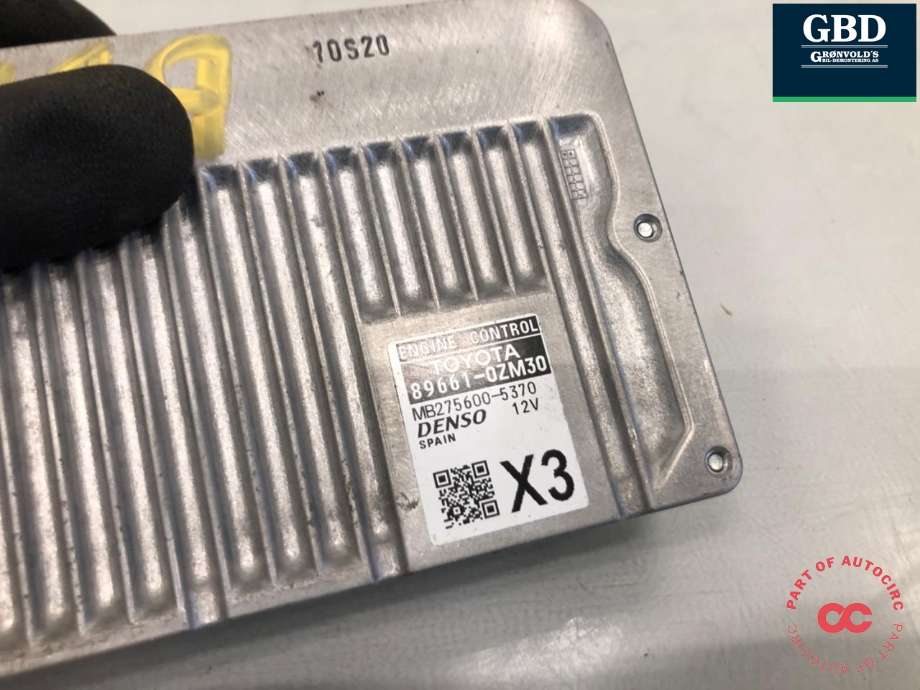 Styreenhet motor til Toyota Auris 2015-2019 (Type II, Fase 2)  (896610ZM30|)