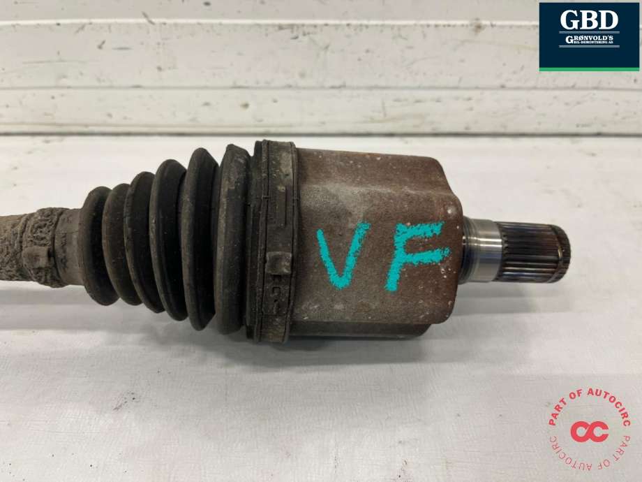 Drivaksel venstre foran, diesel/automat til Volvo S80 2006-2013 (Type II, Fase 1)  (36011288|)