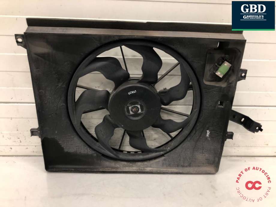 Kjølevifte elektrisk til Kia Soul, 2014-2019 (Type II)  (25380E 4000)