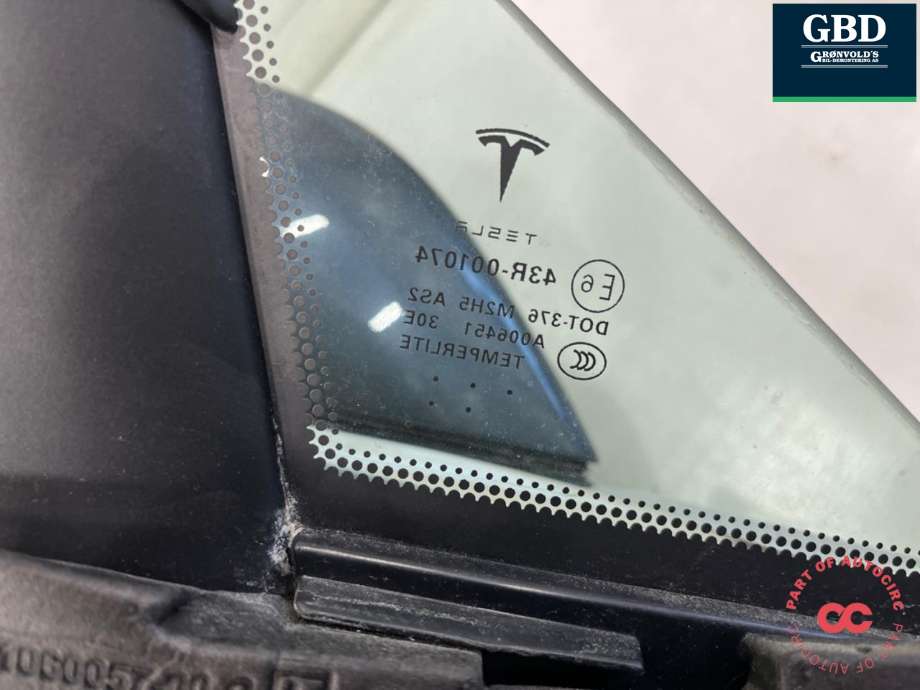 Speil venstre til Tesla Model S 2016-2021 (Fase 2) (1041321-00-H|)