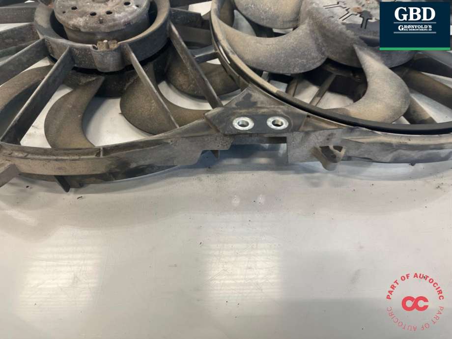 Kjølevifte elektrisk til Audi A6, Allroad 2006-2008 (Type II, Fase 1) (C6) (C6) (4F0 121 003 K|)