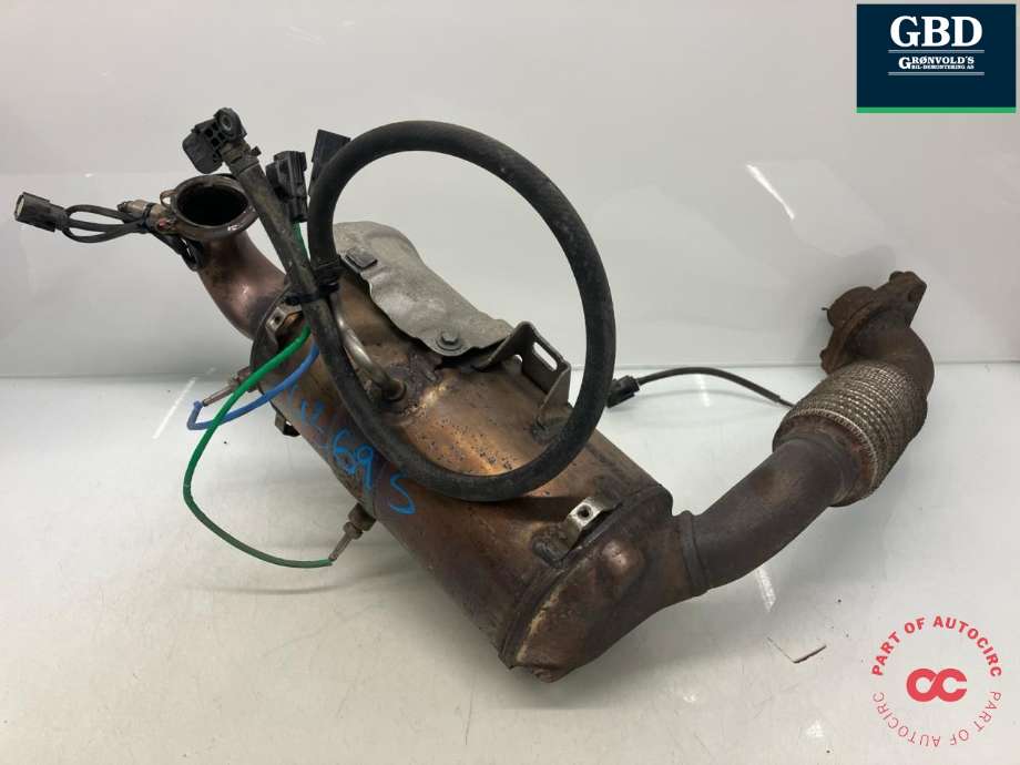 Partikkelfilter til Ford Focus 2014-2018 (Type III, Fase 2) (2075907|F1F1-5H270-AC|F1F1-5H270-AB| 1386699X)