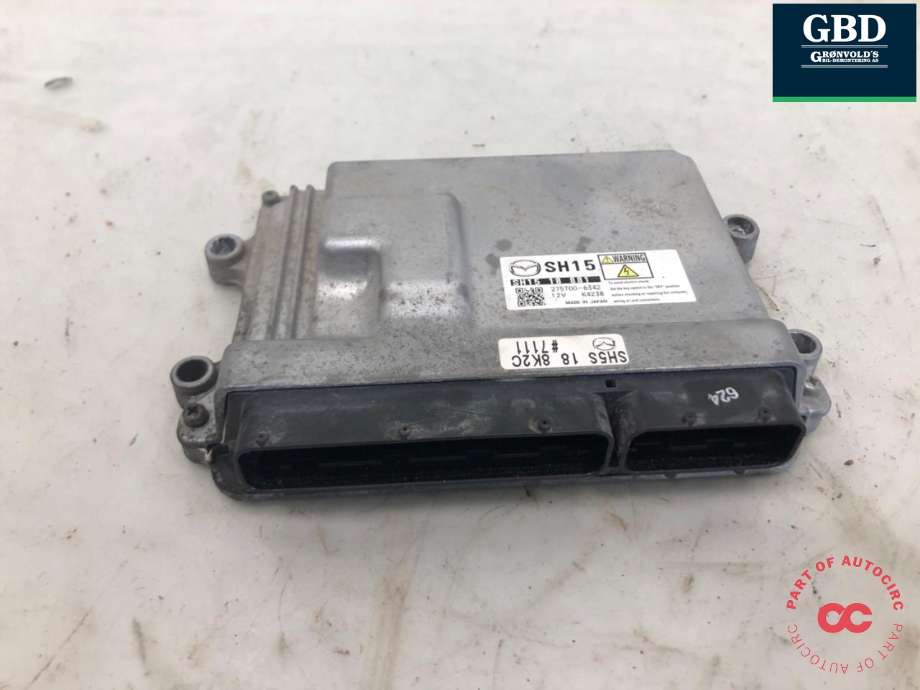 Styreenhet motor til Mazda 6, 2013-2015 (Type III, Fase 1)  (SH1B189R1)