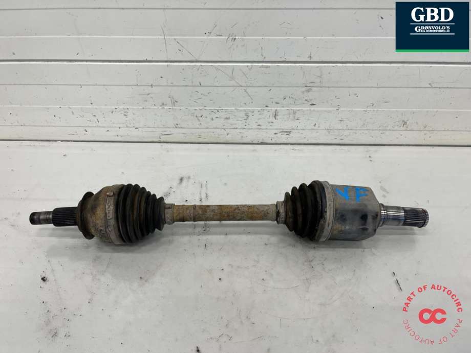 Drivaksel venstre foran, diesel/automat til Mazda 6, 2013-2015 (Type III, Fase 1)  (FTB42560X)