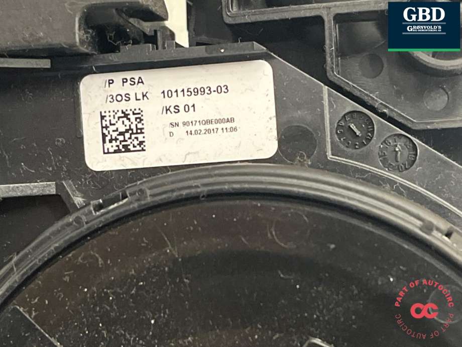 Bryter combi til Citroën C3 2016-->> (Type III) (98 312 537 ZD|98 094 484 ZD|)
