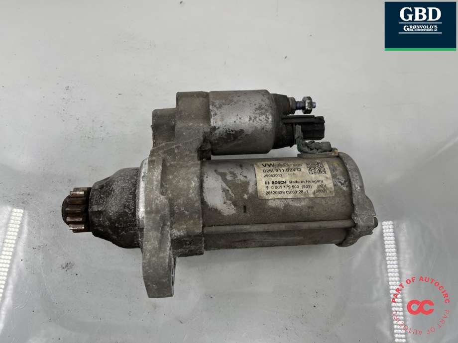 Starter til VW Up 2012-2019  (02M 911 021 G|02M 911 021 GX|)