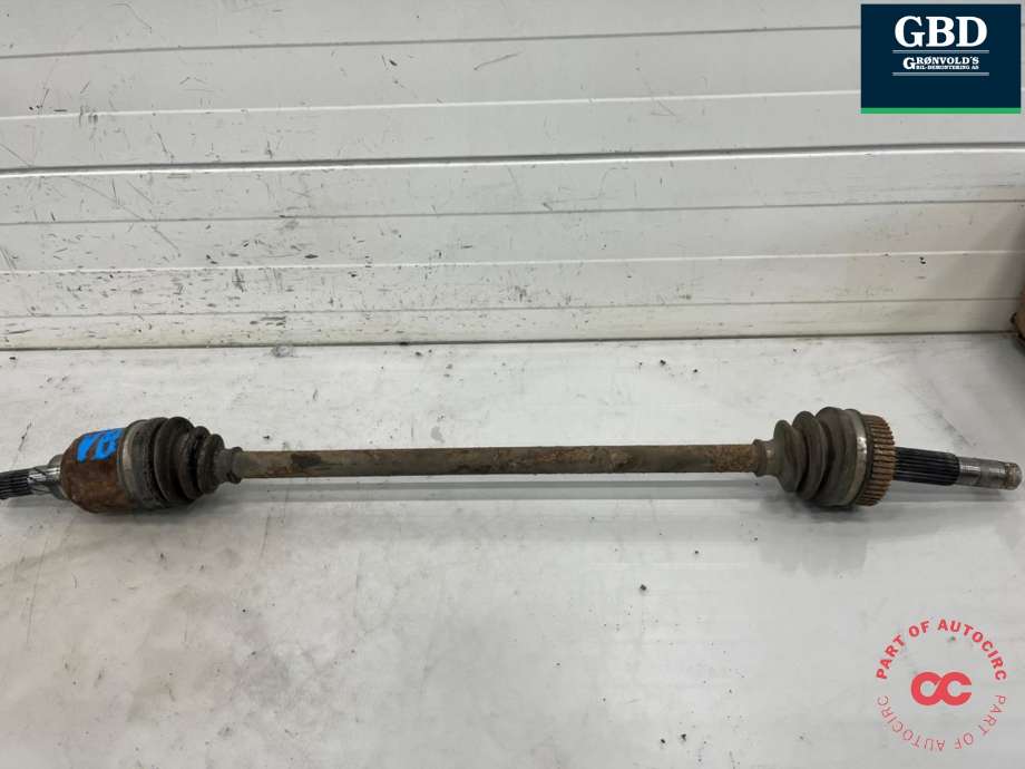 Drivaksel venstre bak, diesel/manuell til Nissan Qashqai 2010-2014 (Type I, Fase 2) (39600JD60B|)