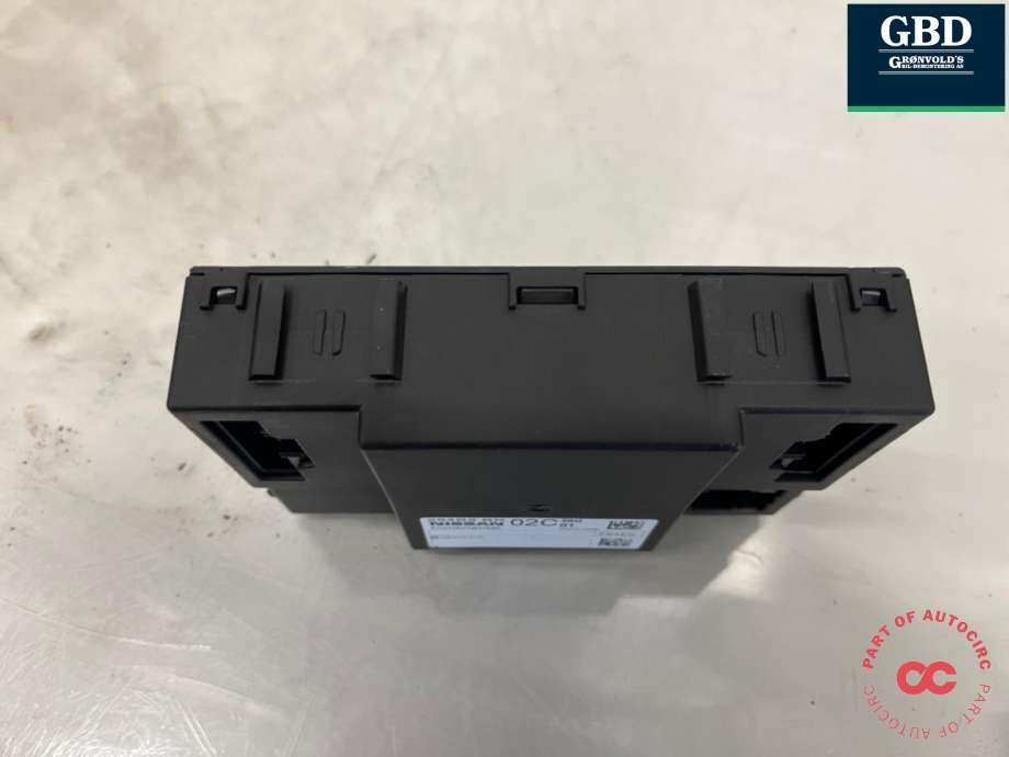 Styreenhet comfort (BCM) til Nissan Qashqai 2010-2014 (Type I, Fase 2)  (284B2BR02C|284B2BR02C01|284B2BR)