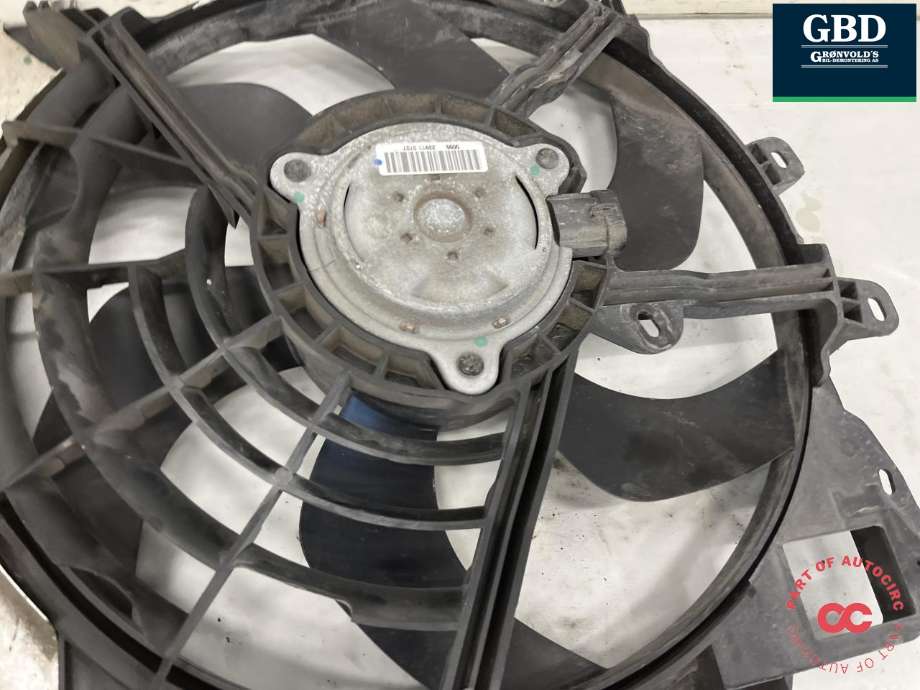 Kjølevifte elektrisk til Citroën C3, Picasso 2009-2017 (98 016 666 80|1253 Q0|)