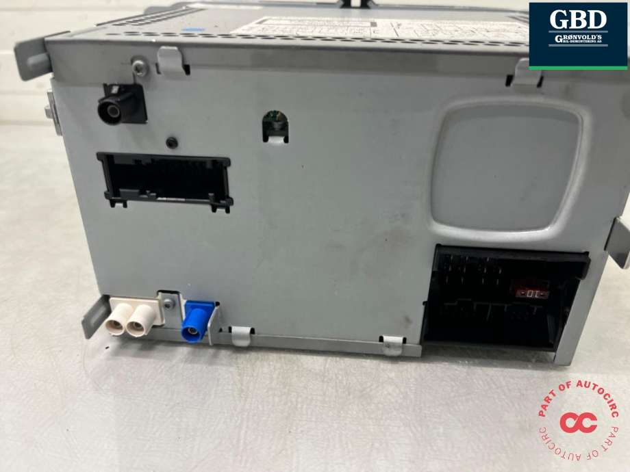 Bilstereo navigasjon til VW Tiguan 2011-2016 (Type I, Fase 2)  (3C0 035 279 G|3C0 035 279 GX|3C005279B)