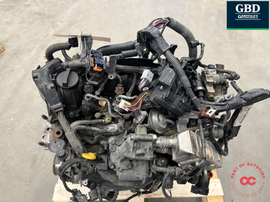 Motor diesel til Toyota Auris 2010-2012 (Type I, Fase 2)  (1ND-TV|190000N040|1900033331)
