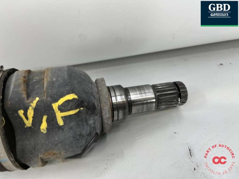 Drivaksel venstre foran, diesel/manuell til Toyota Auris 2010-2012 (Type I, Fase 2)  (4342002621|4342002620|)
