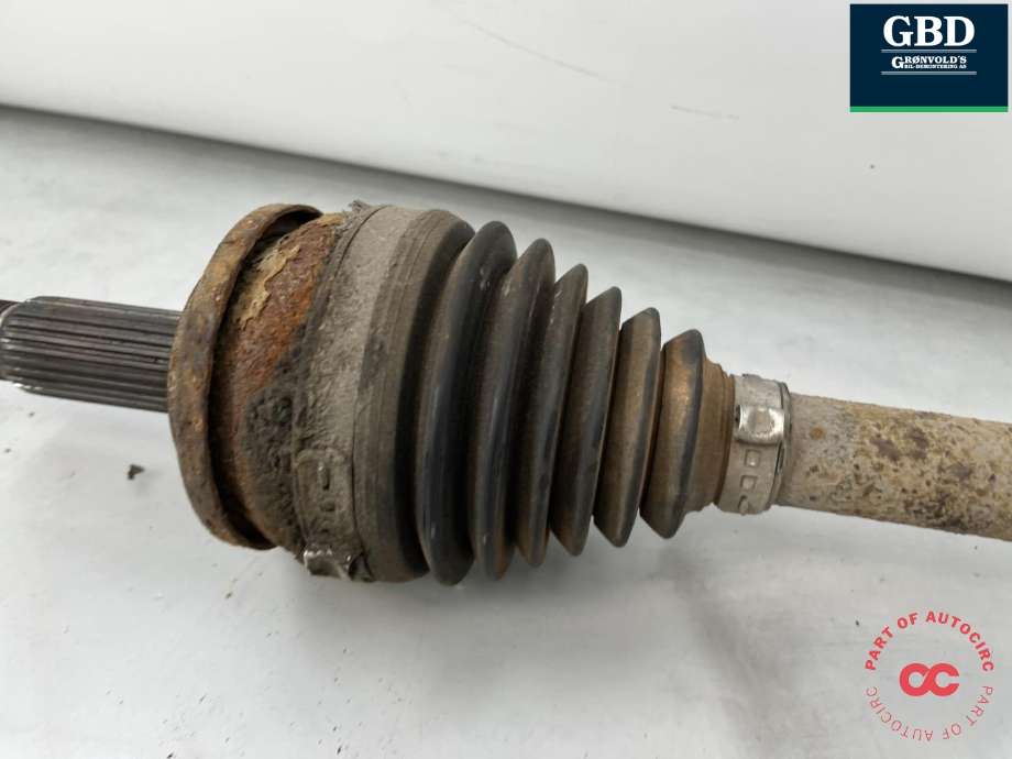 Drivaksel venstre foran, diesel/manuell til Toyota Auris 2010-2012 (Type I, Fase 2)  (4342002621|4342002620|)