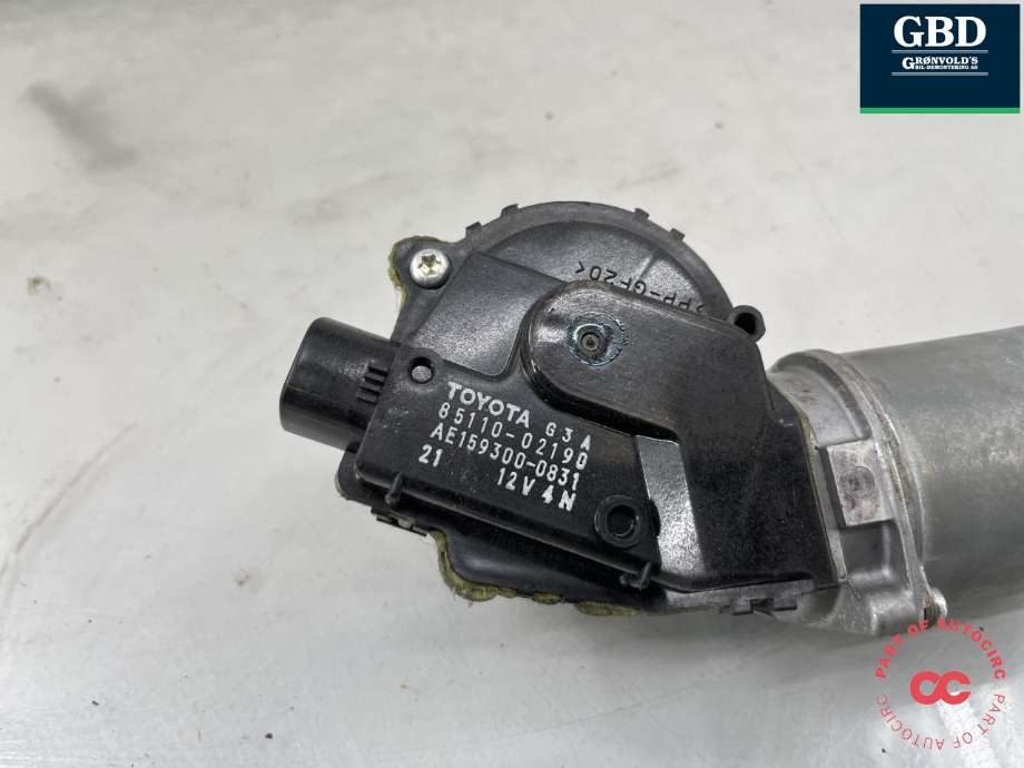 Viskermotor frontrute til Toyota Auris 2010-2012 (Type I, Fase 2)  (8511002190|)