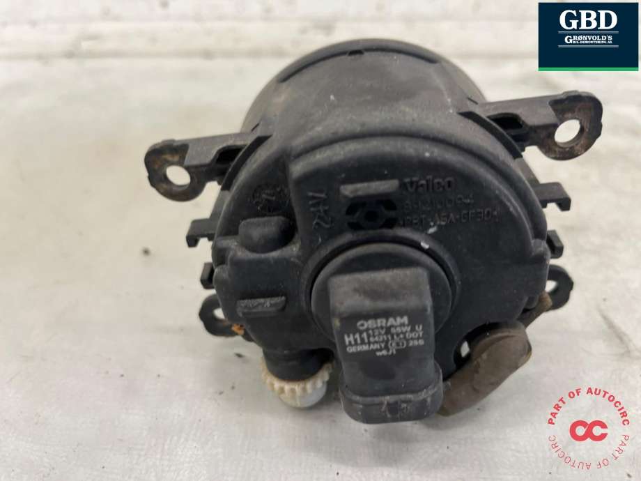 Tåkelykt venstre foran til Citroën C4, Picasso 2006-2013 (Type I) (6206 E1|6206 Q3|)