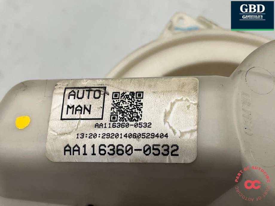 Varmeapparat motor til Fiat 500 2008-2020 (68093422AB|AA116360-0532|)