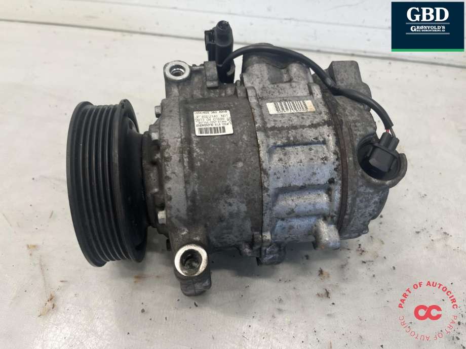 Aircondition kompressor til Audi A6 2011-2014 (Type IV, Fase 1) (C7) (C7) (4G0 260 805 B|)