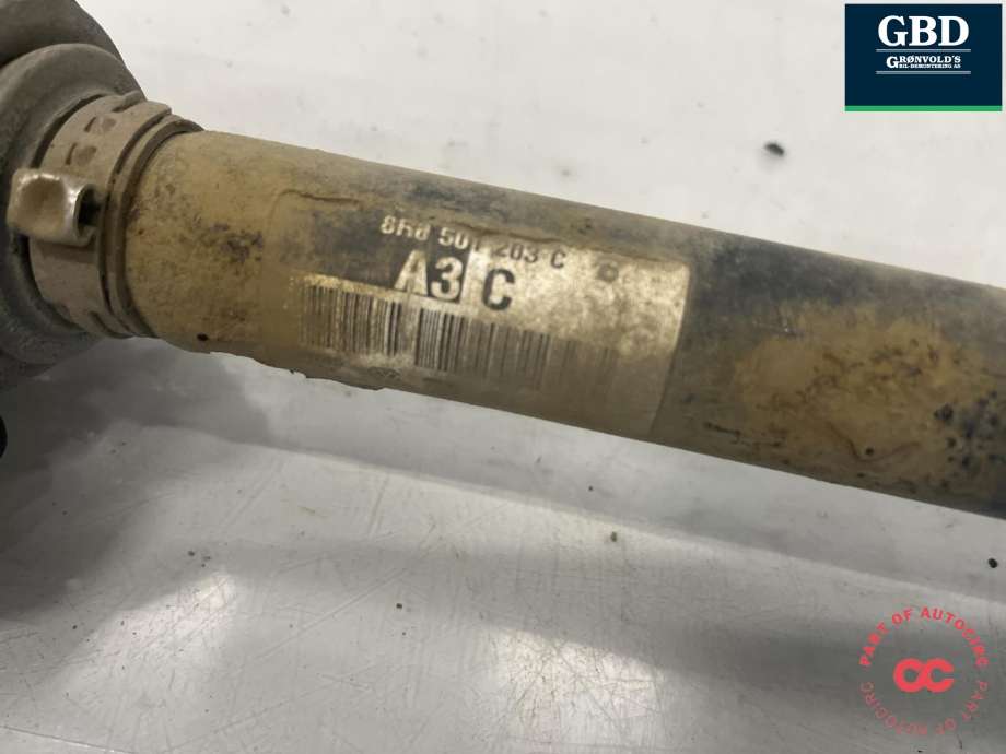 Drivaksel venstre bak, diesel/automat til Audi A6 2011-2014 (Type IV, Fase 1) (C7) (C7) (8R0 501 203 C|8R0 501 203 CX|)