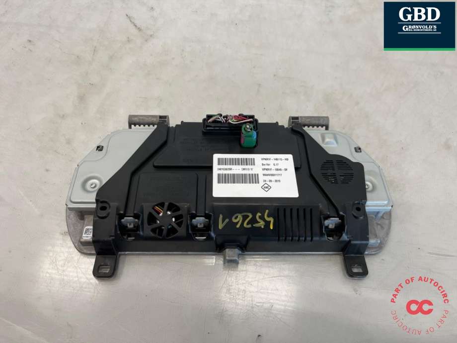 Instrumentpanel til Renault Zoe 2019-->> (Fase 2)  (248096175R|)
