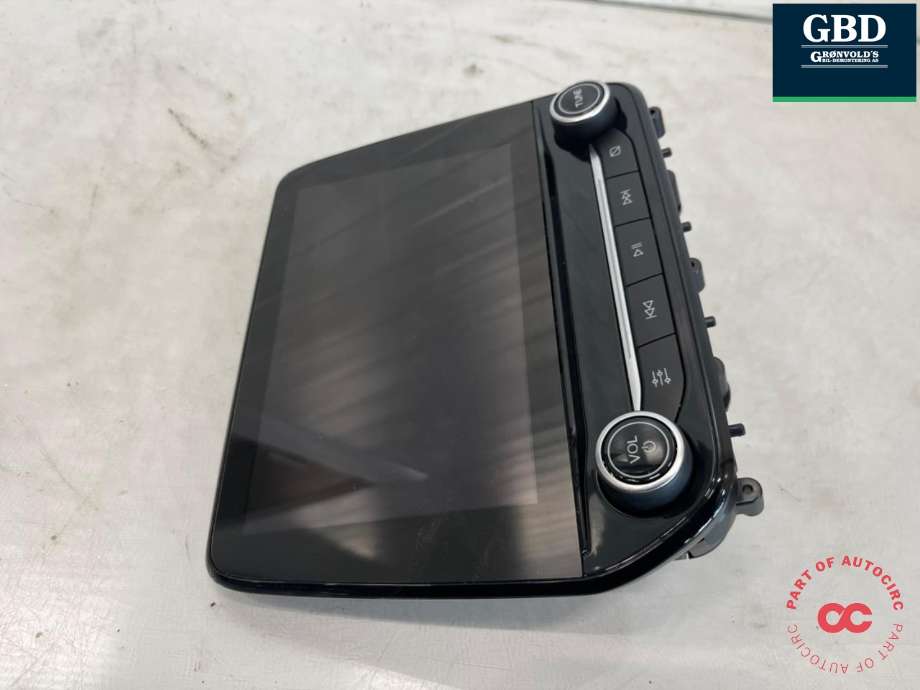 Bilstereo navigasjon skjerm til Ford Fiesta 2017-->> (Type VII)  (2303604|H1BT-18B955-FF|)