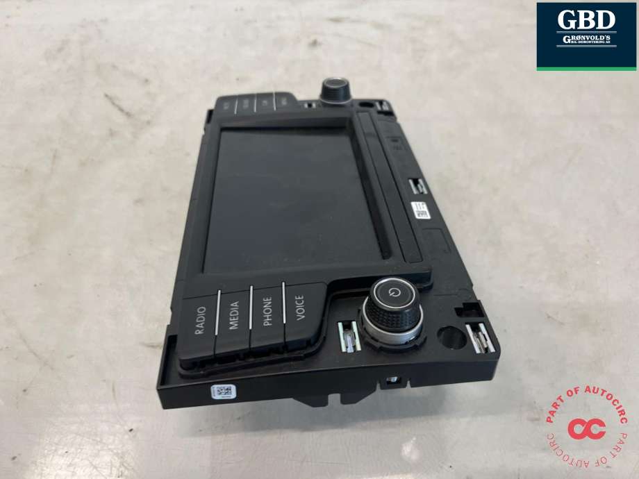 Bilstereo navigasjon skjerm til VW Golf Sportsvan 2014-2018  (3G0 919 605 B|)