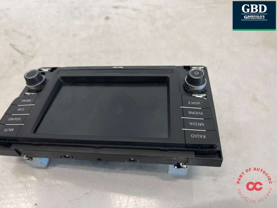 Bilstereo navigasjon skjerm til VW Golf Sportsvan 2014-2018  (3G0 919 605 B|)