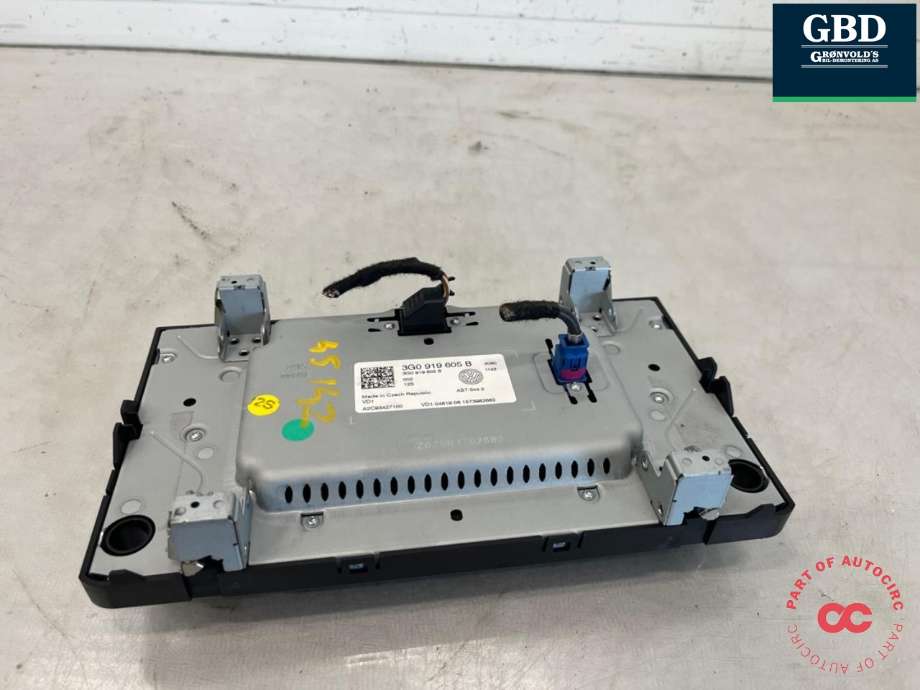 Bilstereo navigasjon skjerm til VW Golf Sportsvan 2014-2018  (3G0 919 605 B|)