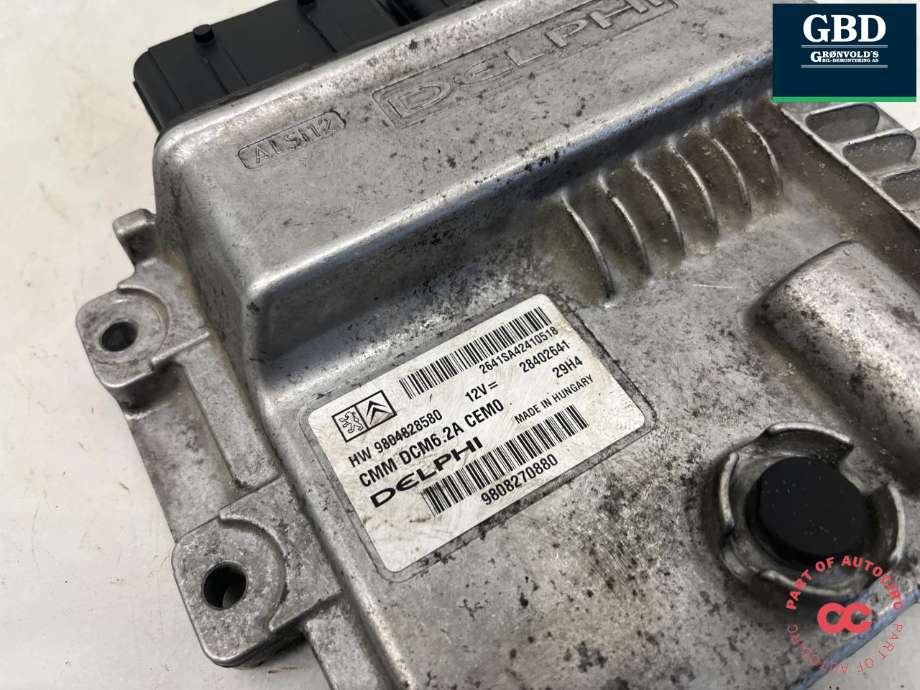 Styreenhet motor til Citroën C4, Picasso 2013-2018 (Type II)  (16 133 893 80|16 776 214 80|9804828580)