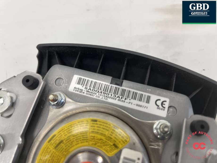 Airbag rattpute til Toyota Prius +7 2012-2020 (Type III) (stasjonsvogn) (stasjonsvogn) (4513047100C0|)