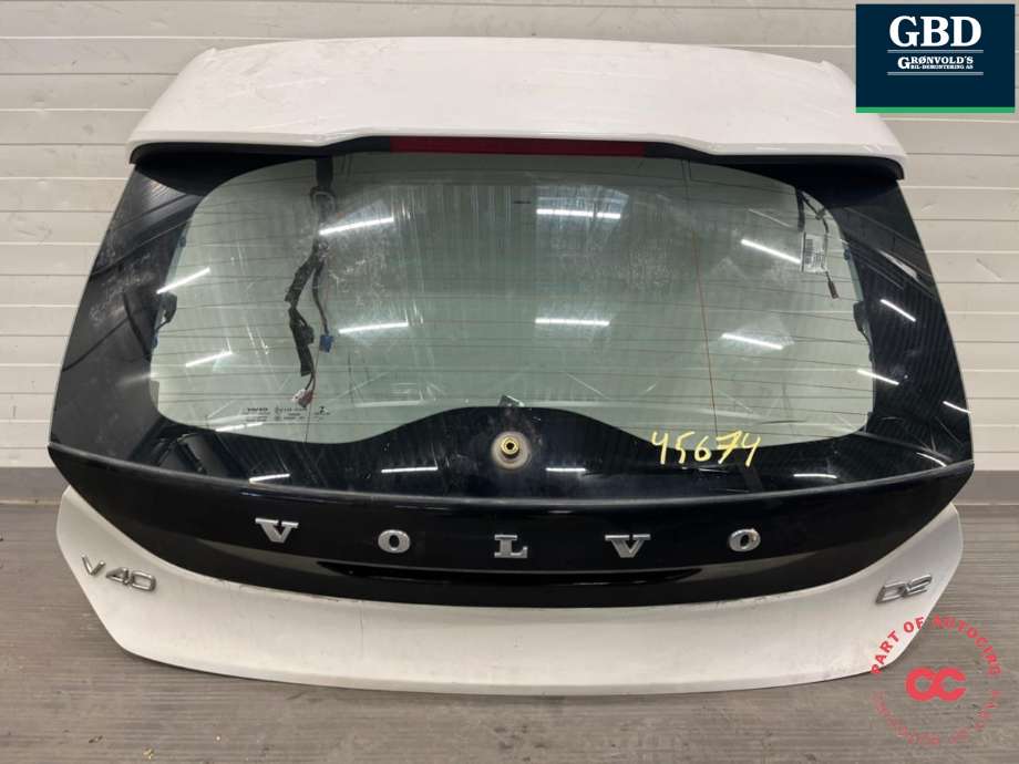 Bakluke til Volvo V40 2012-2019  (31457727|)