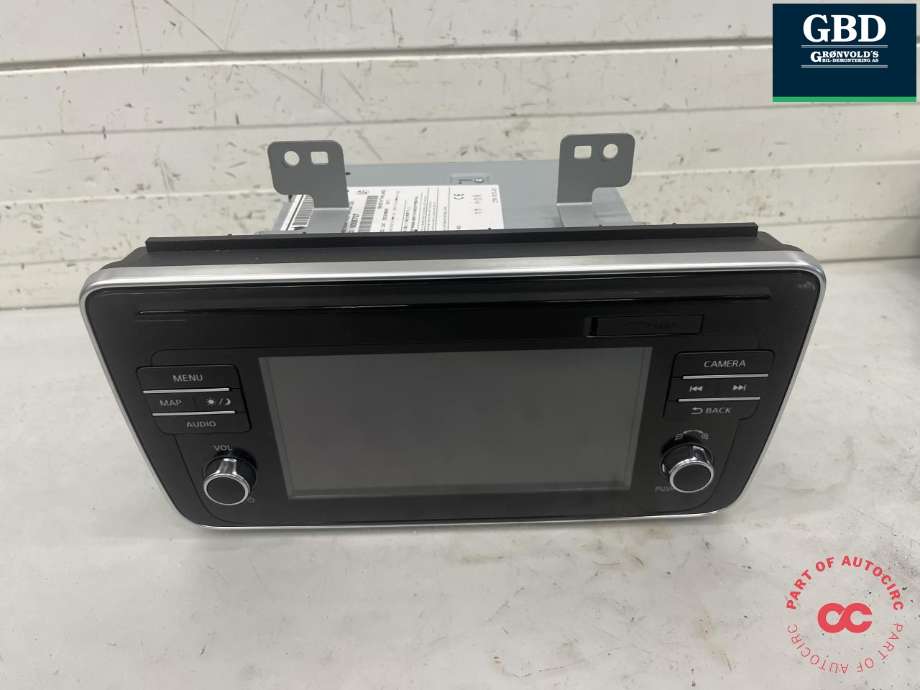 Bilstereo til Nissan Leaf, 2018-->> (Type II)  (259155SJ0B)
