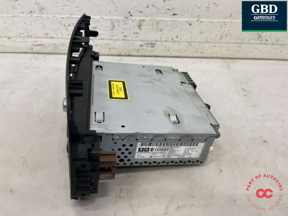 Bilstereo til Citroën C5 2008-2017 (Type II) (16 173 317 80|95045500|96661984ZD)