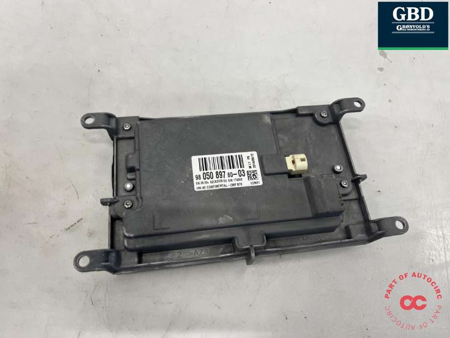Bilstereo navigasjon skjerm til Citroën C4, Picasso 2013-2018 (Type II)  (98 127 205 80|98 050 897 80|9805089780-03)