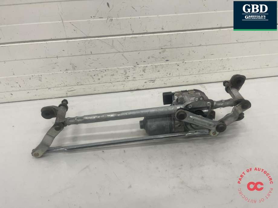 Viskermotor frontrute komplett m/overføring til VW Golf VII 2012-2017 (Fase 1) (5G1 955 023 D|5G1 955 023 C|)