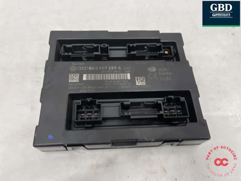 Styreenhet comfort (BCM) til Audi A5 2007-2016 (Type I) (8K0 907 064 CQ|)