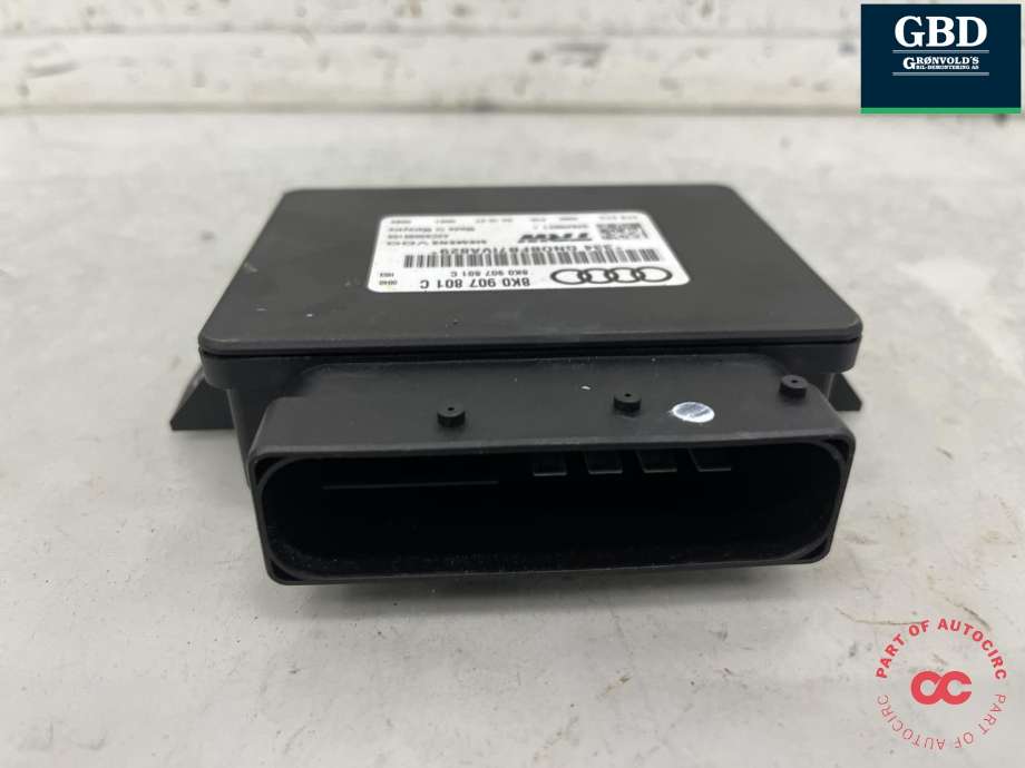 Styreenhet elektrisk parkbrems (EPB - Electric Parking Brake) til Audi A5 2007-2016 (Type I) (8K0 907 801 H|8K0 907 801 C|)