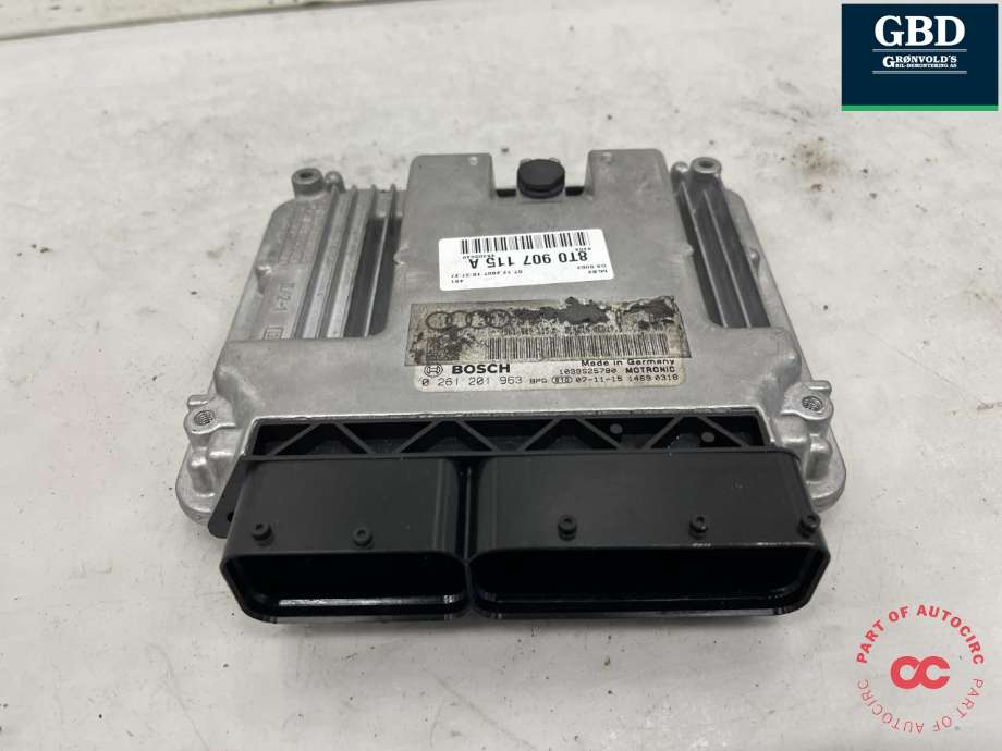 Styreenhet motor til Audi A5, 2007-2016 (Type I)  (8T0 907 115 A)