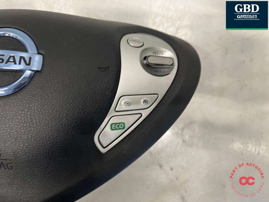 Airbag ratt til Nissan Leaf 2011-2017 (Type I)  (985104NR0C|)
