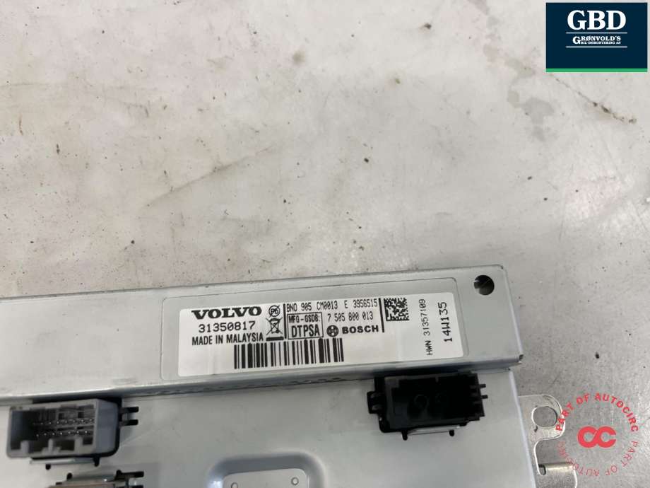 Bilstereo navigasjon skjerm til Volvo V40 2012-2019  (36001984|)