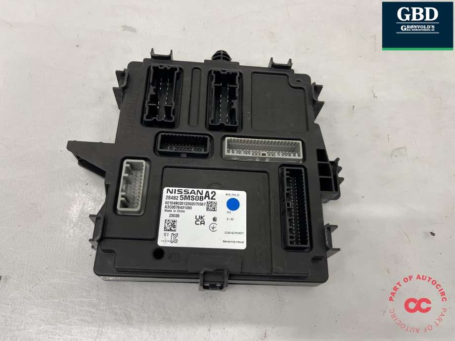 Styreenhet comfort (BCM) til Nissan Ariya 2022-->>  (284B25MS1A|284B25MS0E|284B25MS0B)