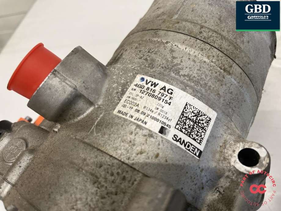 Aircondition kompressor elbil til Audi e-tron 2018-->> (4G0 816 797 F|)